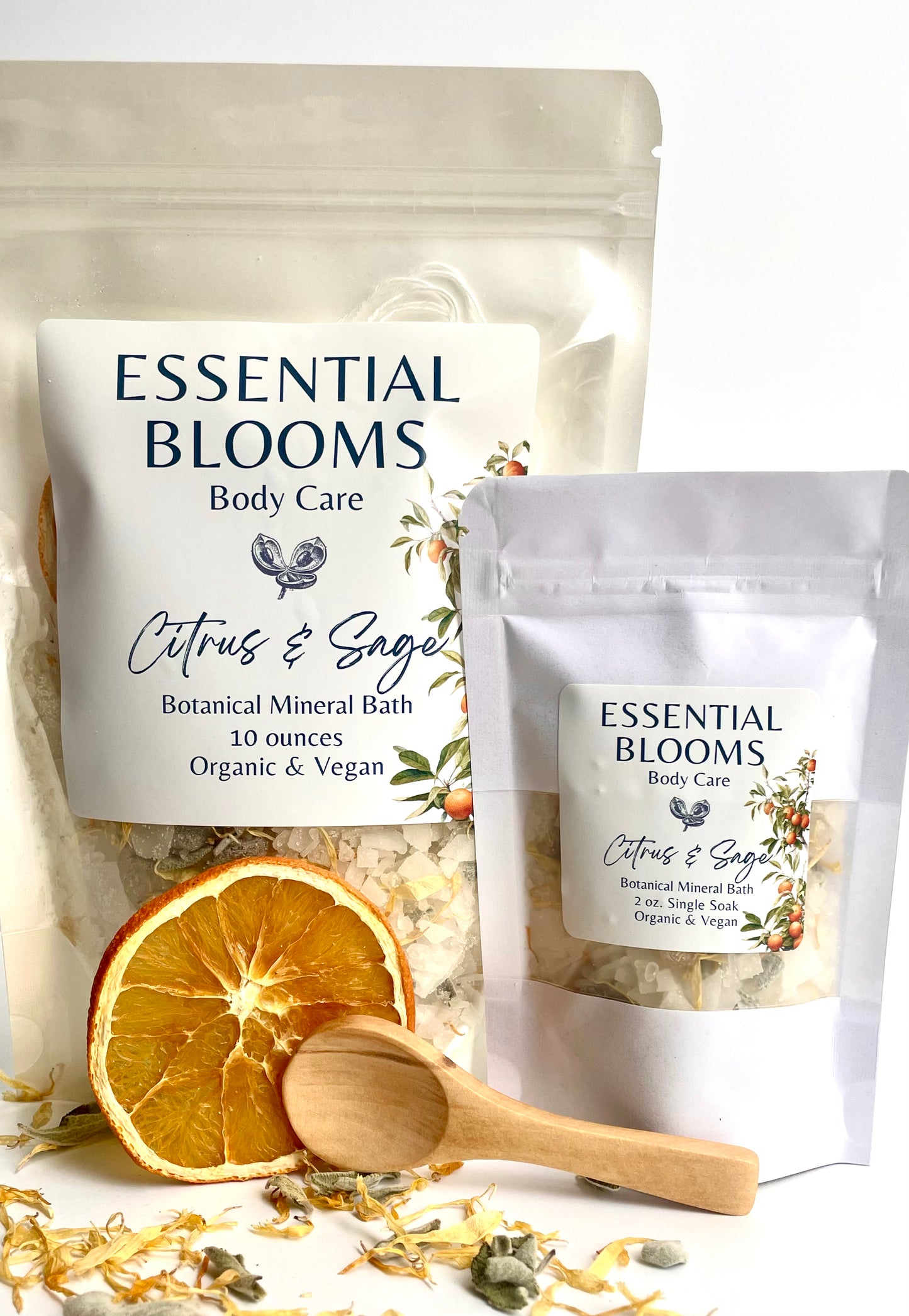 Citrus & Sage Botanical Mineral Bath