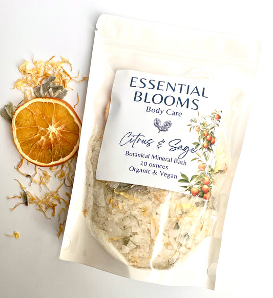 Citrus & Sage Botanical Mineral Bath