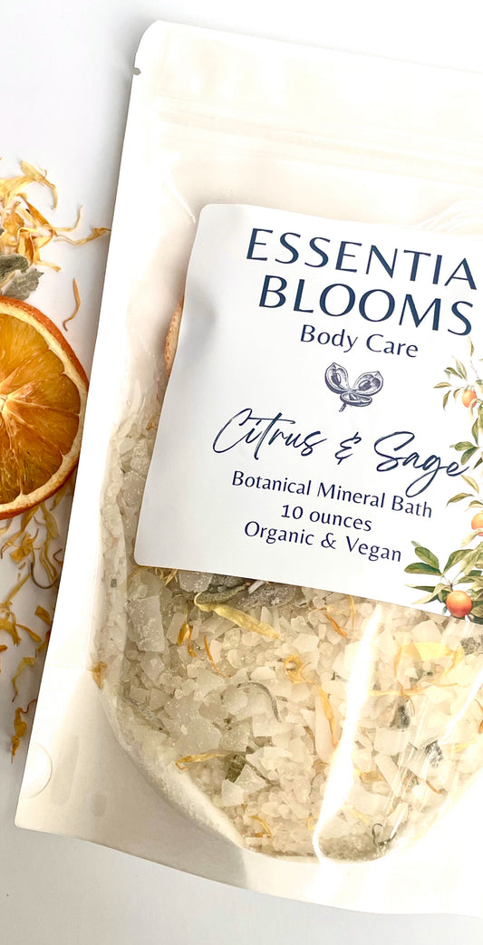 Citrus & Sage Botanical Mineral Bath