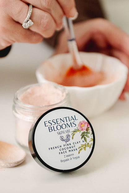 French Pink Clay & Coconut Face Mask