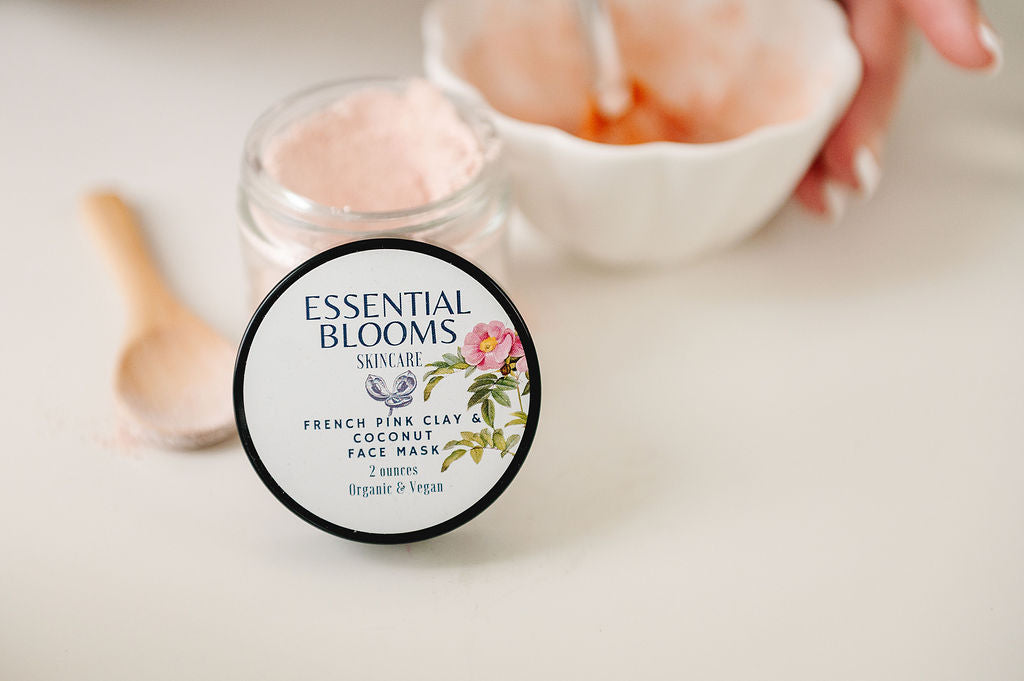French Pink Clay & Coconut Face Mask